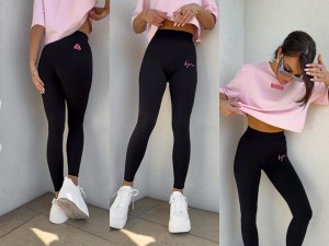 Legginsy Dual by me czarne 