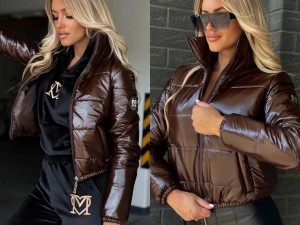 Kurtka bomberka pikowana Marina (materiał nieprzemakalny)    