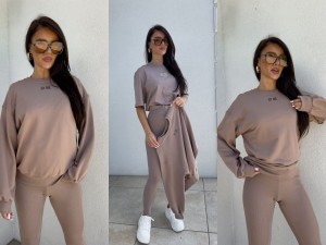 Bluza COTTON – mokka by me 