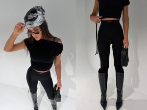 Legginsy CHAOS la manuel czarne 