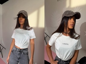 Tshirt SASSY ecru la manuel 