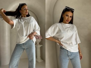 T-shirt NIRVANA – ecru by me 