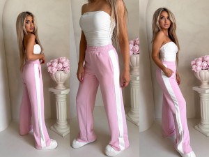 Spodnie LAMPAS – różowe by me 