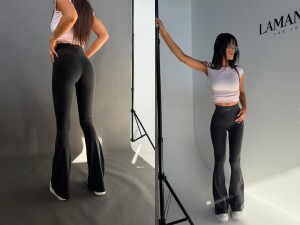 Legginsy BLESSED czarne la manuel 