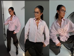 Koszula WHISPER róż la manuel 