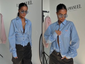 Koszula WHISPER błękit la manuel 