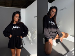 Komplet REMAKE czarny la manuel 