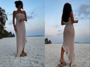 Sukienka LAGUNA – jasny beż by me