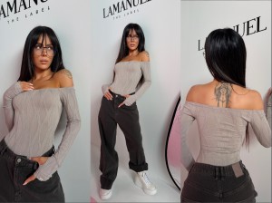 Body ESSENCE beż La Manuel 