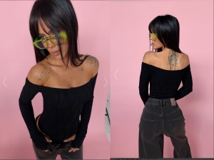 Body ESSENCE czarne La Manuel 