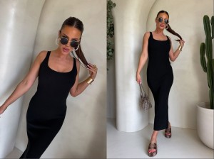 Sukienka NADI – czarna by me 