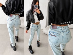 Spodnie jeansowe BISMIN olavoga 