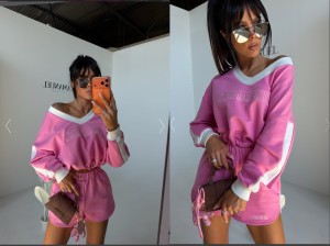 Komplet DOUBLE róż La Manuel 