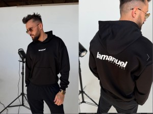 Bluza PRIDE MAN czarna La Manuel 