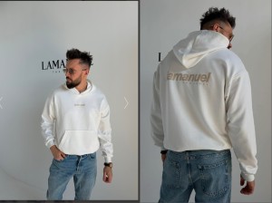 Bluza PRIDE MAN ecru La Manuel 