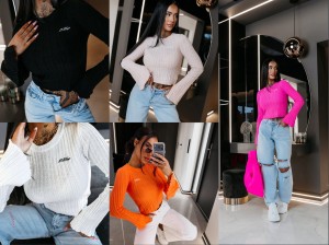 Sweter ZIRRA olavoga 