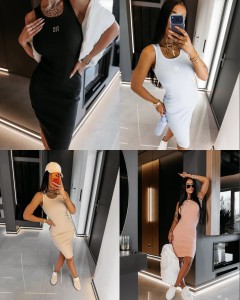 Sukienka SALEM olavoga 