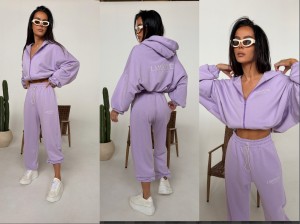 Bluza GRINDER lila La Manuel 
