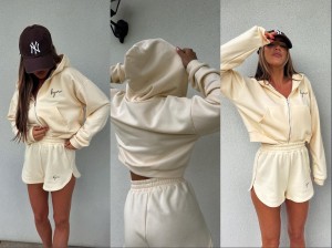 Bluza HOODIE – waniliowa by me 