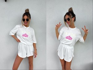 T-shirt VIBES – ecru by me 