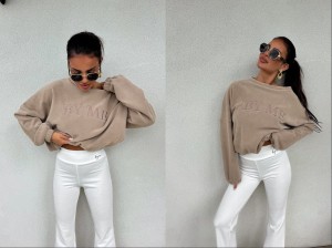 Bluza polarowa MERCY – ciemny beż by me 