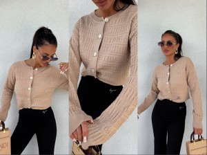 Sweter GIVEN – ciemny beż by me 