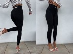 Legginsy GYM White Logo – czarne by me