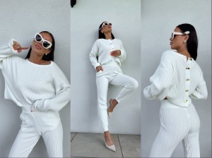 Sweter JASMIN – ecru by me 