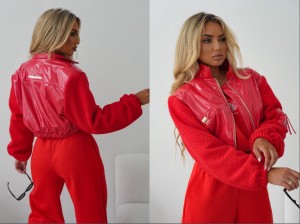 Kurtka GLOSS la monne  czerwona 