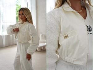 Kurtka GLOSS la monne  śmietana 
