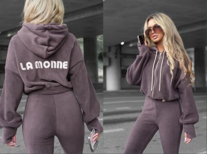 Bluza STATEMENT La monne  czekolada 