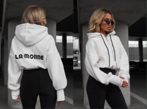 Bluza STATEMENT La monne  śmietana 