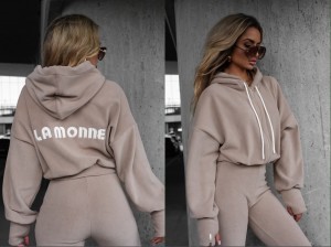 Bluza STATEMENT La monne  beżowy 