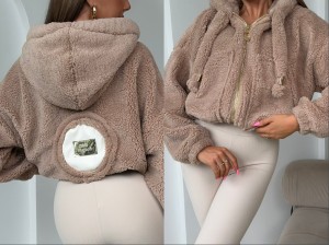 Bluza TEDDY mia Maison suwak  beż 