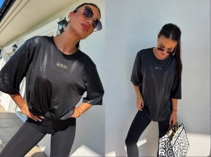 Bluzka MARMARIS leather – czarna by me 