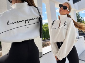 Bluza Luxe signature La coca  ecru 