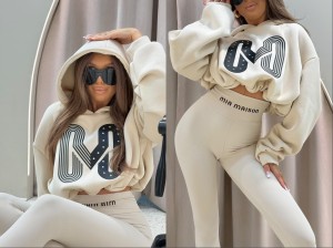 Bluza SHINE GRIL  Mia Maison   beżowa 