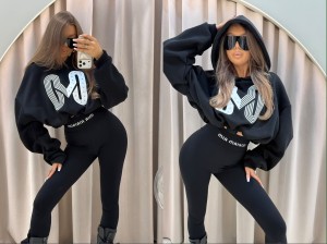 Legginsy Mia Maison czarne 