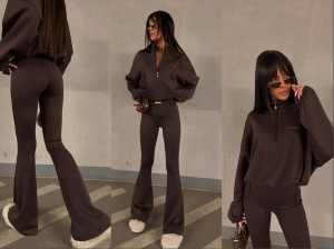 Bluza LUXE czekolada La Manuel 