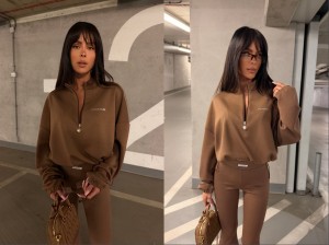 Bluza LUXE camel La Manuel 