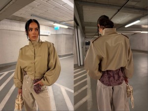 Kurtka INTERLACE khaki La manuel 