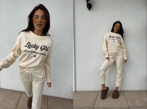 Bluza LUCKY – wanilia by me 