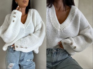 Sweter TOUS – ecru by me 