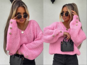 Sweter TOUS – różowy by me 